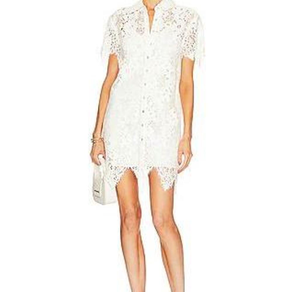Rowe Mini Dress in Ivory